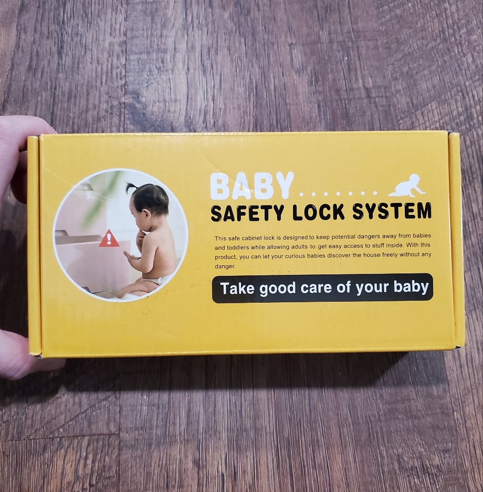 Children's Cabinet Spring Cabinet Safety Lock Keyless Lock Children's Cabinet